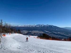 八ヶ岳に向かってレッツゴー！