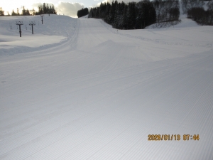 今朝のムーンリバーコース