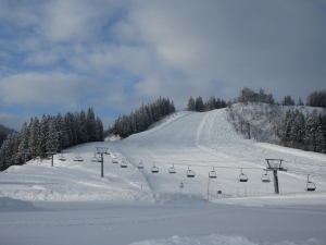 ２月８日　８：００　曇り
今朝のサザンクロスコース