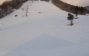 今日の天狗山ゲレンデ